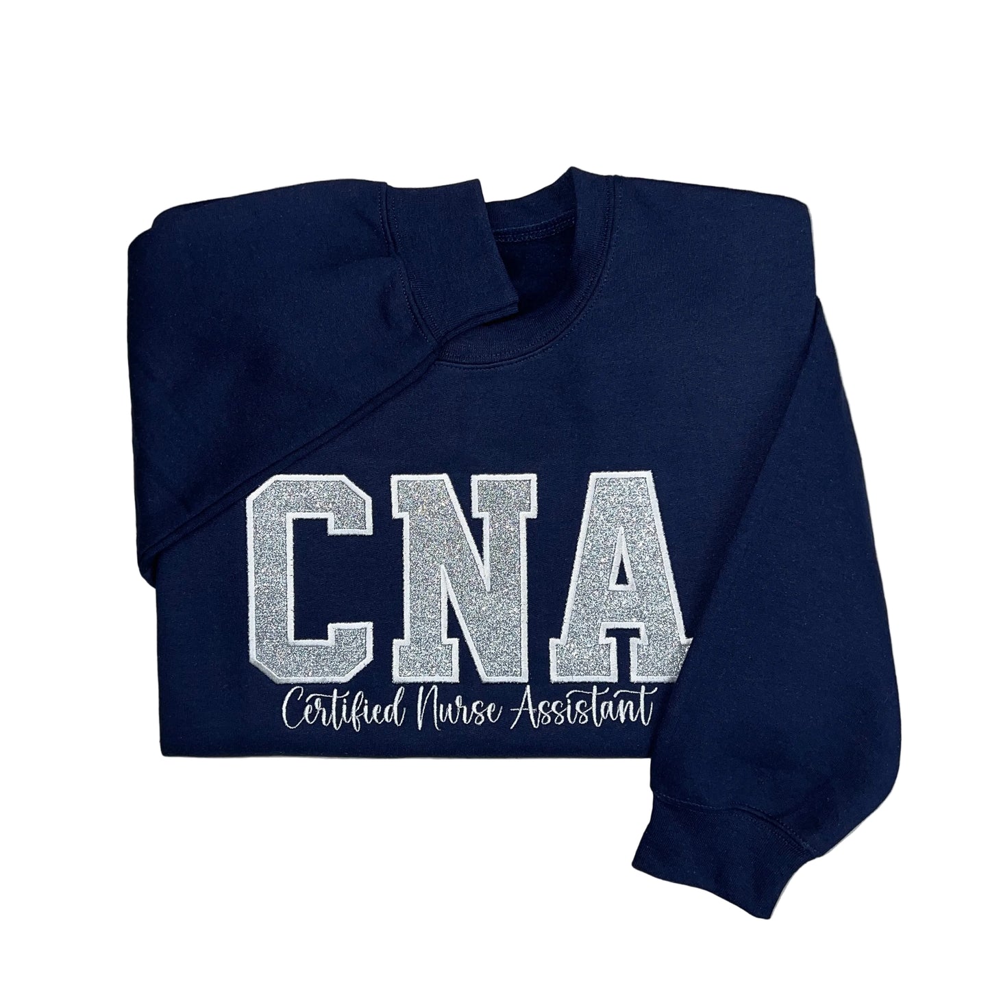 CNA Glitter Embroidered Sweatshirt