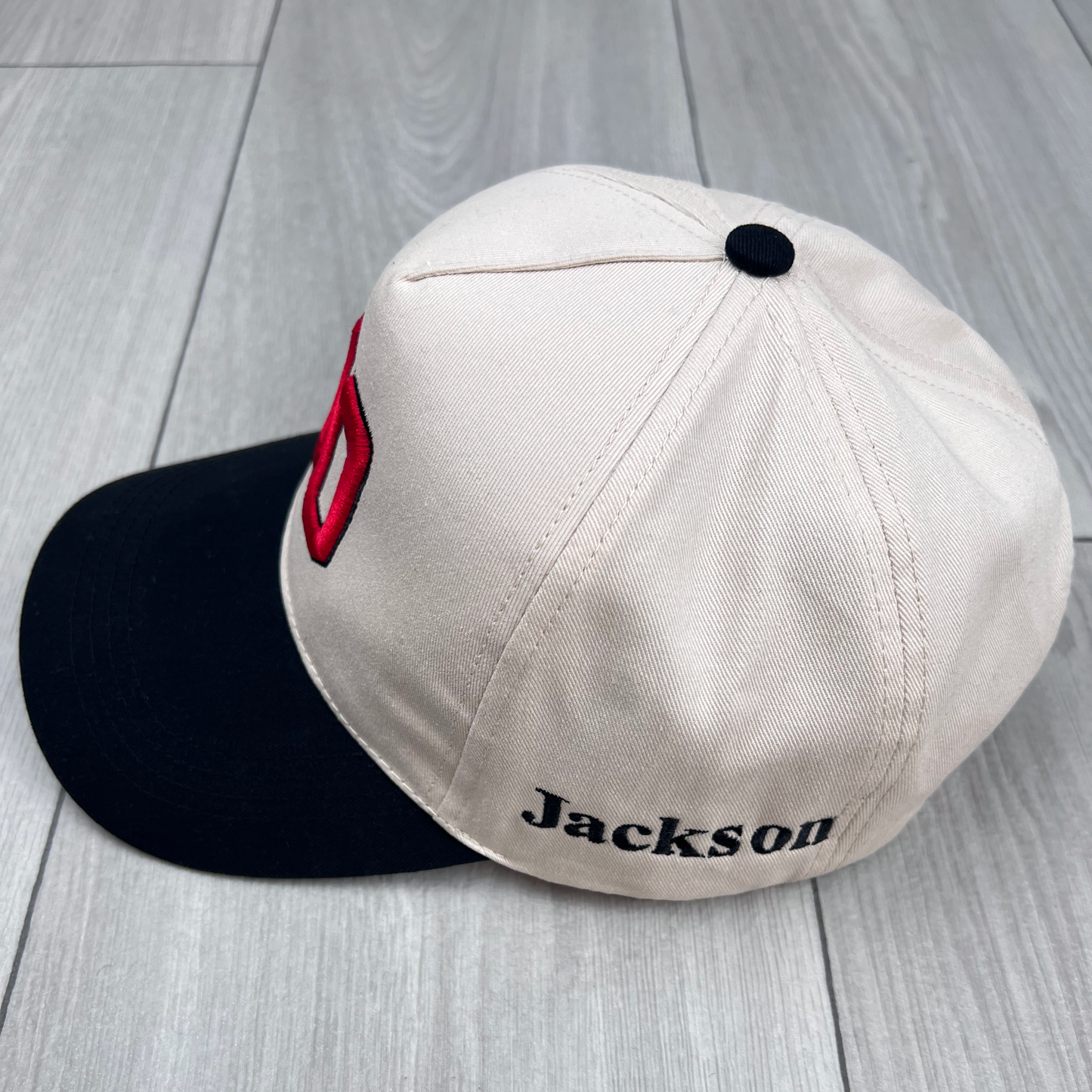 Custom Puff Sports Number Embroidered Hat