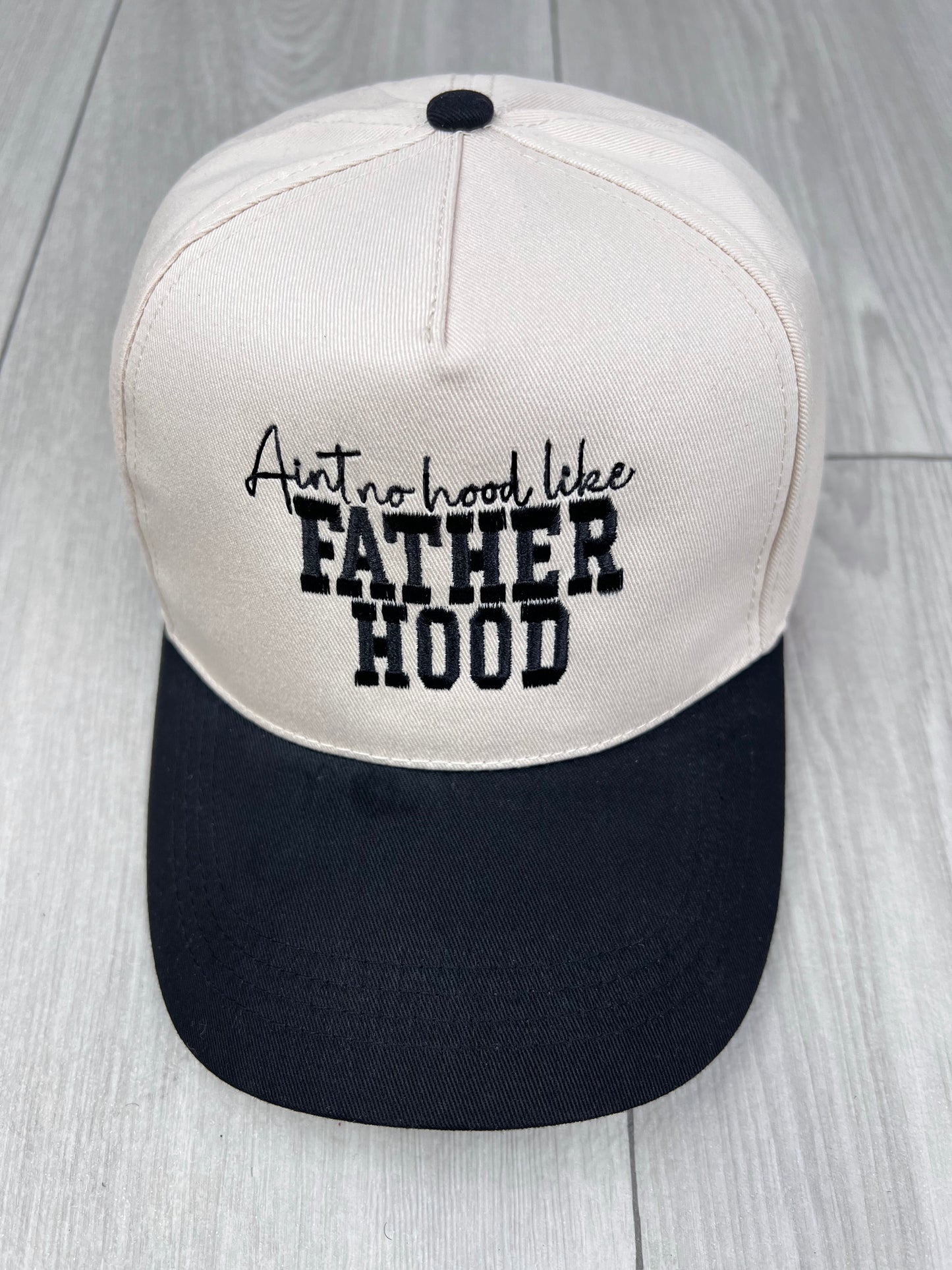 Father Hood Embroidered Hat