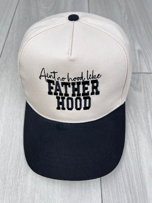 Father Hood Embroidered Hat