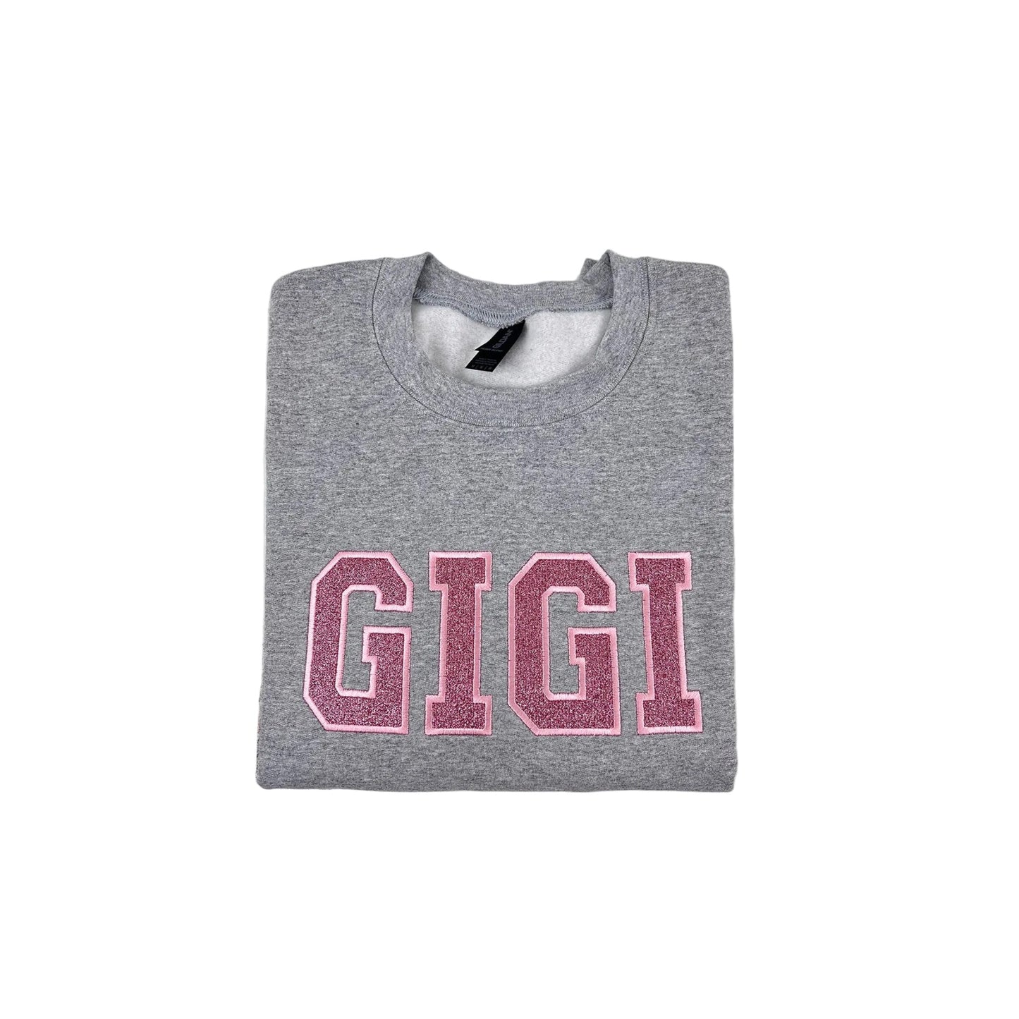 Grandmother Glitter Embroidered Sweatshirt