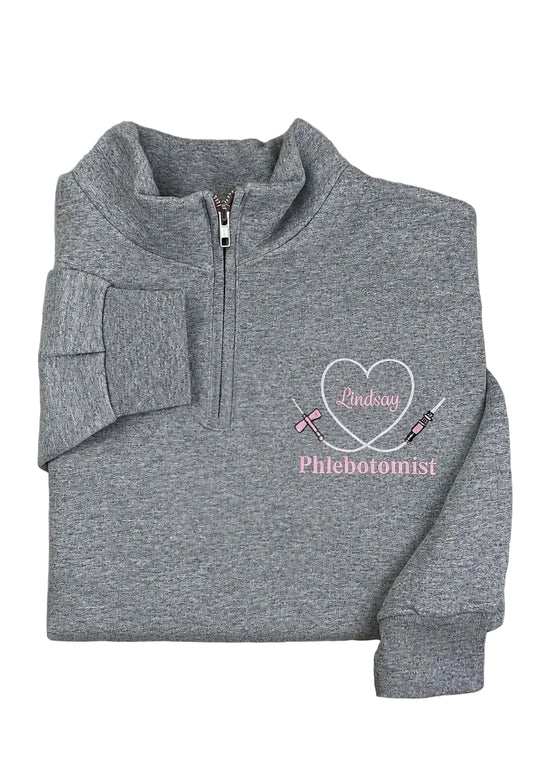 Phlebotomist Quarter Zip